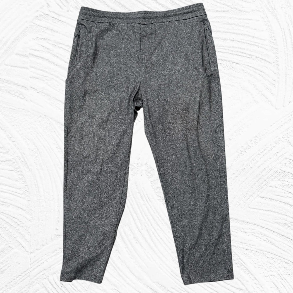 Public Rec Pants Mens 40X30(29) Dark Gray Stretch Athletic Travel Gym Casual